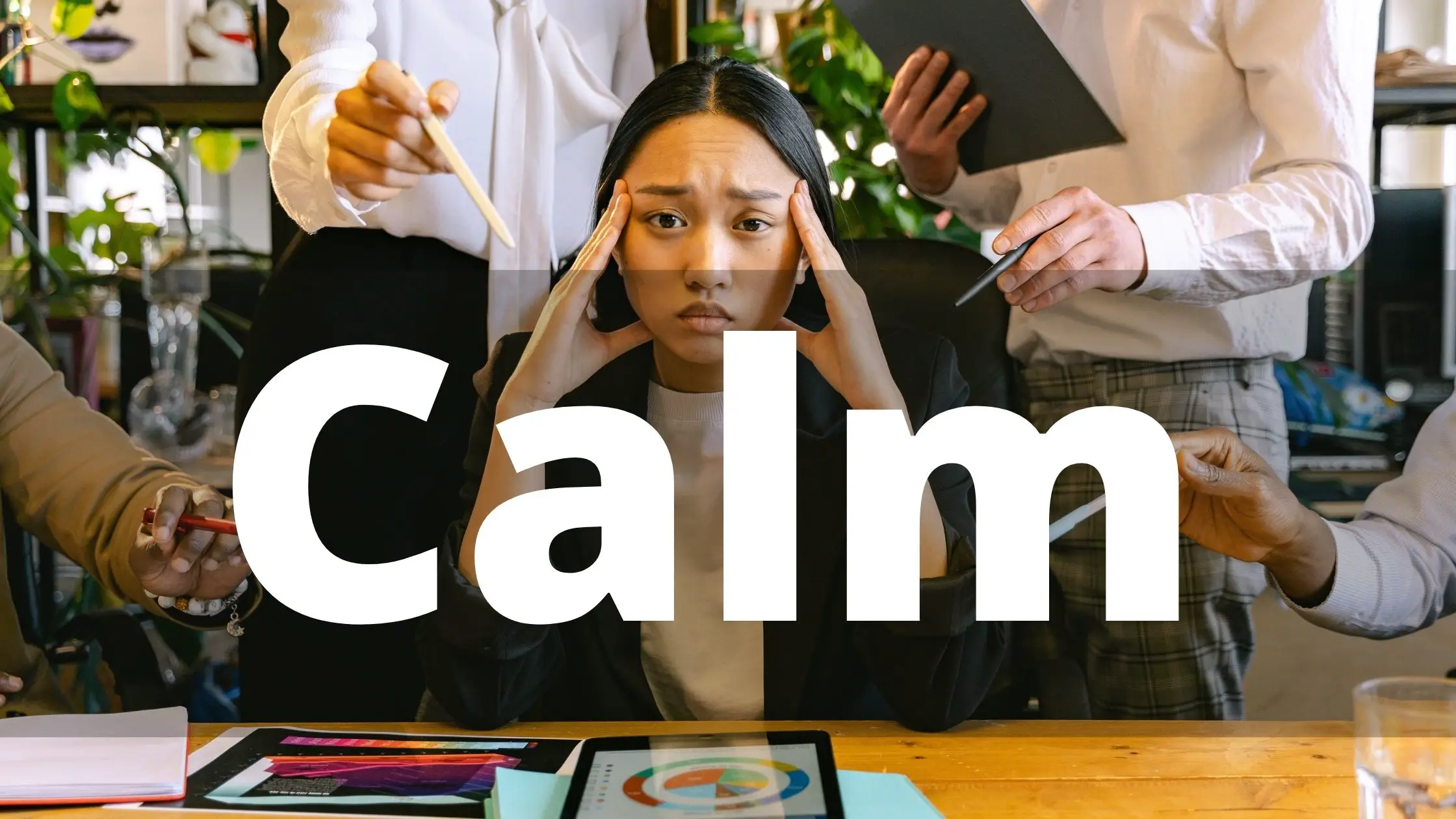 how to remain calm under pressure